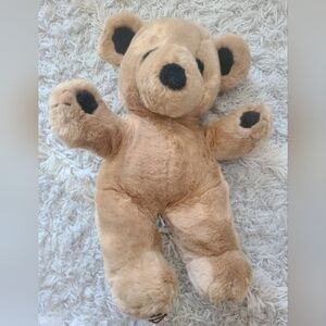 1979 Vintage Gund STITCH Teddy Bear Plush Small 16" Brown